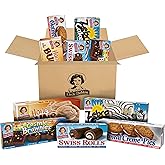 Little Debbie Variety Pack, Zebra Cakes, Cosmic Brownies, Honey Buns, Oatmeal Creme Pies, and Swiss Rolls (1 Box Each), 48 Piece Assortment