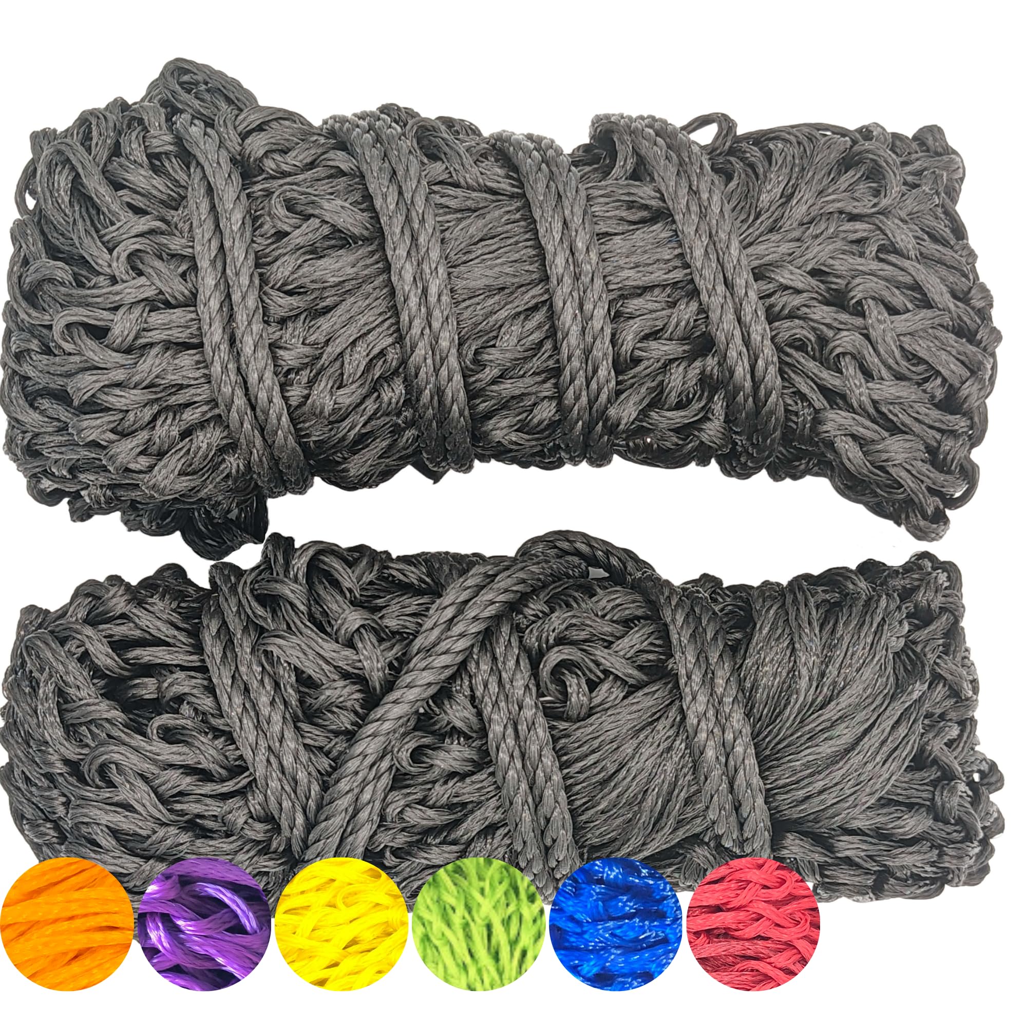 B Living 2 X Hay Net For Horses Multipack - Daisy Equestrian Net Bag With Extra Strong Mesh Holes For Greedy Horses.Horse Accessories Haynet For Haylage & Soak Hay Bale (Black, 40.00)