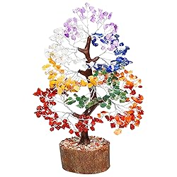Crocon Seven Chakra Gemstone Tree Feng Shui