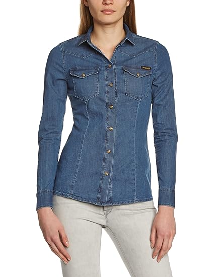 True Religion Damen Danielle Shirt Hemd