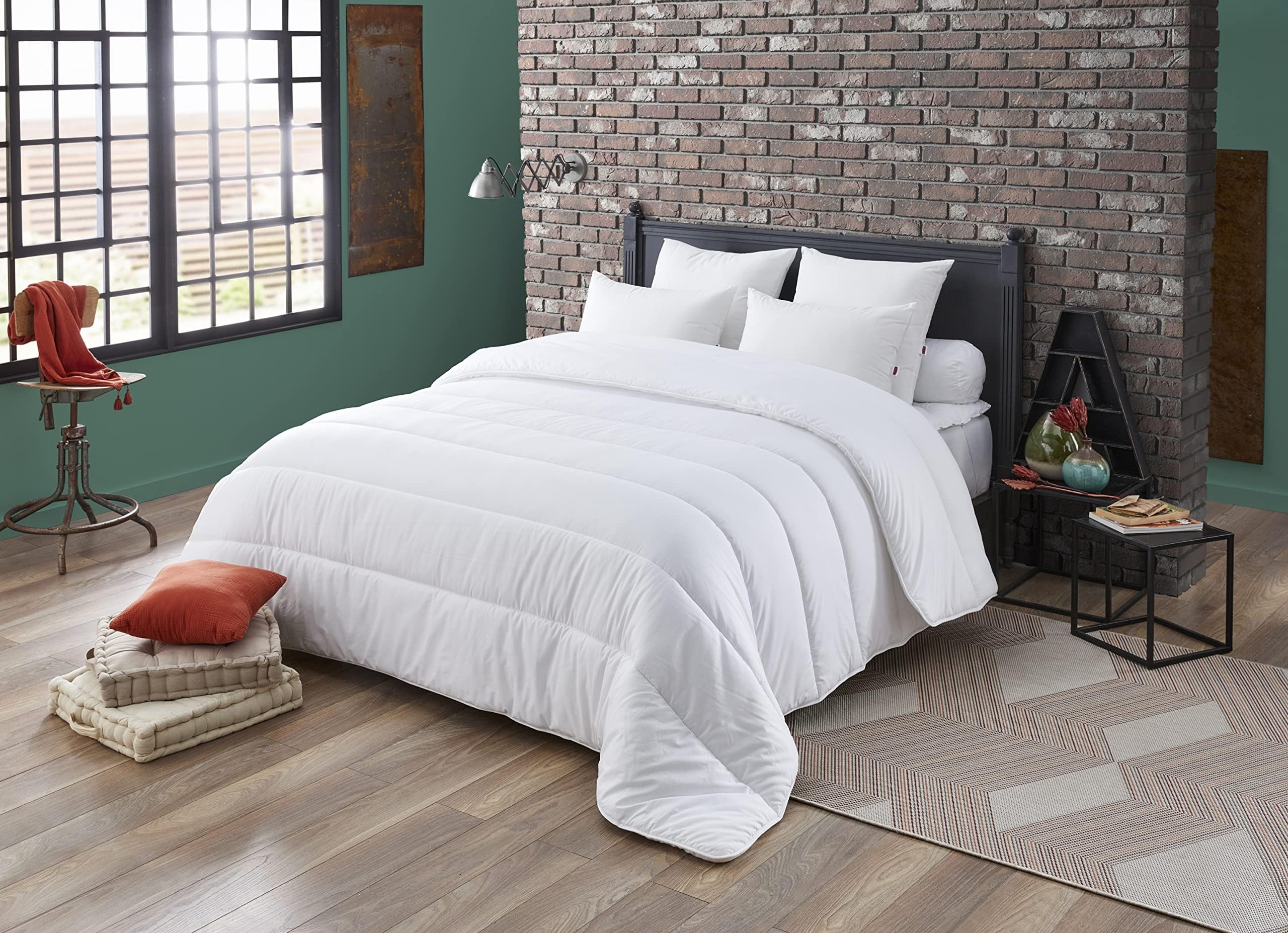 Dodo 29443 Arizona Warm Polyester Duvet, White, White, 260 x 240 cm