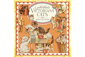 Cynthia Hart's Victoriana Cats Mini Wall Calendar 2026