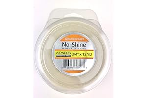 No Shine Bonding Double Sided Tape 3/4" x 12 Yard Hair System Roll by Walker Tape (WKR-NS-M2)