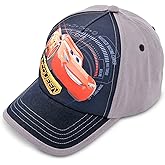 Disney Toddler Boys Cars Lightning McQueen Cotton Baseball Cap, Age 2-5
