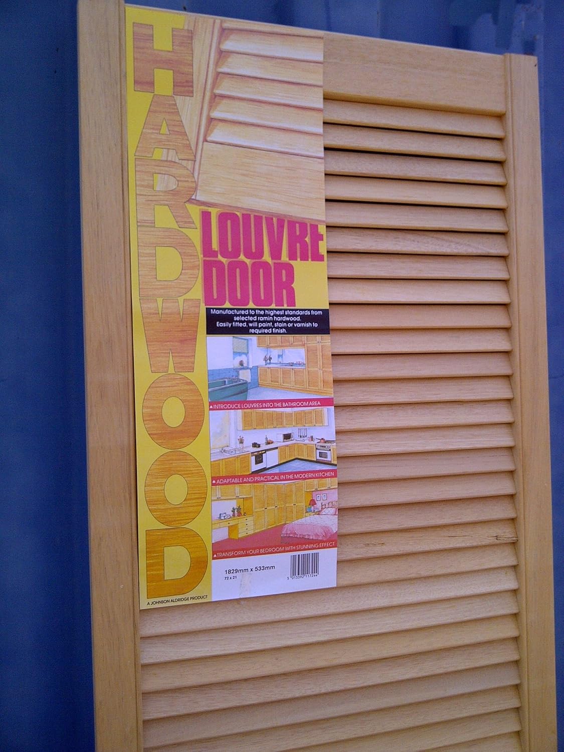 Hardwood Louvre Door 66 X 12 1675mm X 305mm Amazon Co Uk