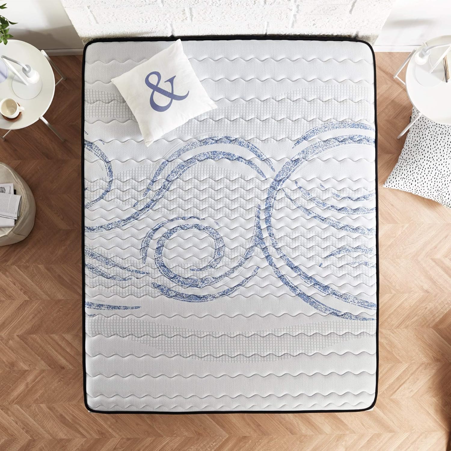 naturalex ® Perfectsleep Memory Foam Mattress, White, 120 x 190 cm | 4ft Small Double - Image 3