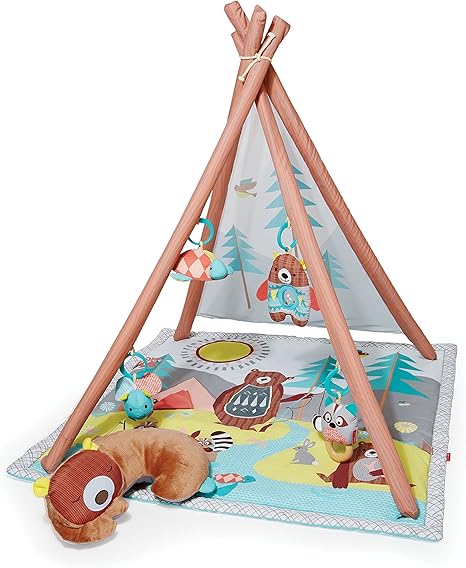 activity gym and playmat