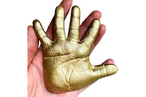 SWEET MEMORIES LIFE CASTING CO Sweet Memories Baby Hands and Feet Casting kit for Babies 0-9 Months, Makes 2-8 Casts - DIY Hand and Footprint Keepsake, Infant Imprints, New mom Baby Shower Christmas Gift