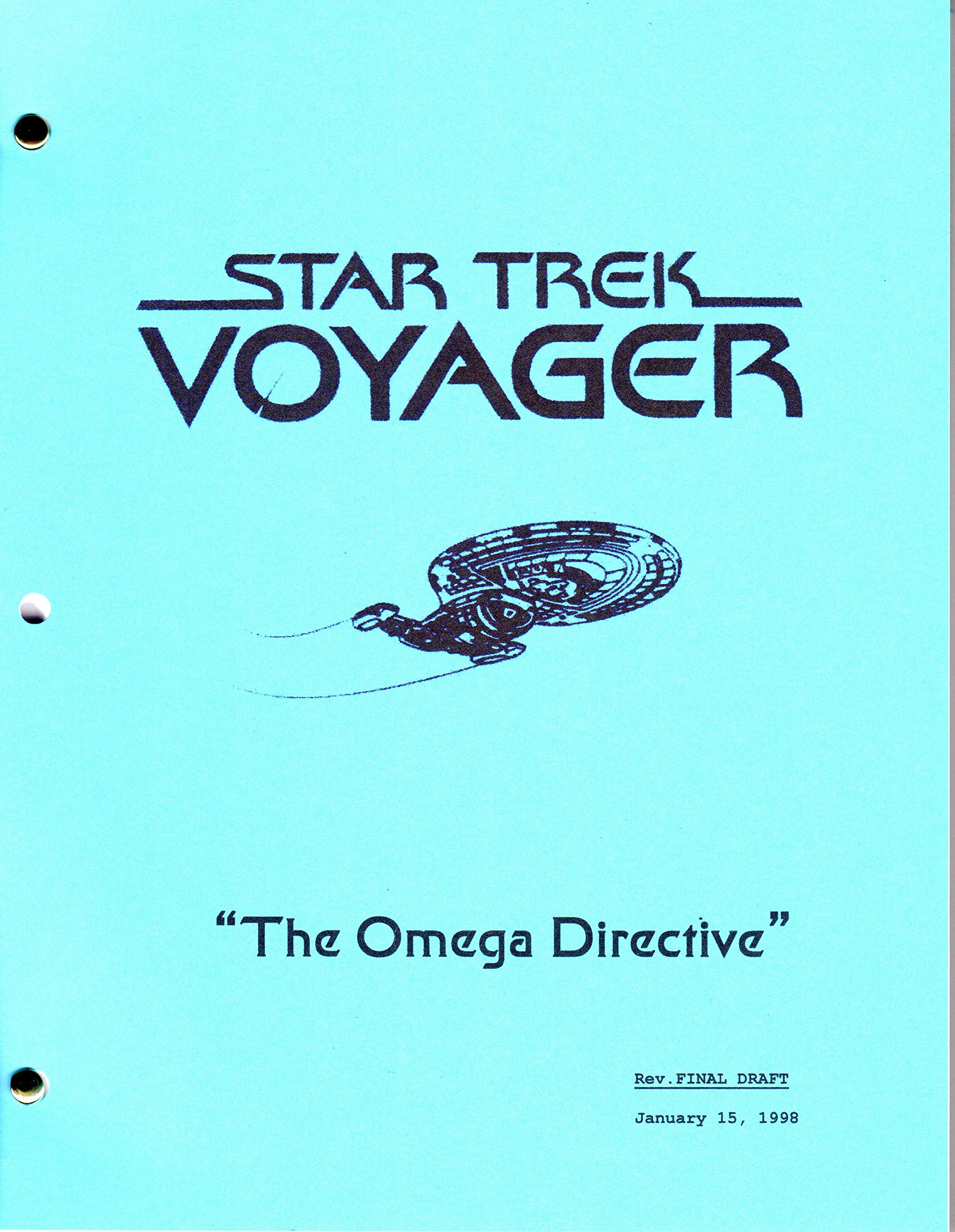 Star Trek Voyager Script The Omega Directive Jimmy Diggs Amazon Com Books