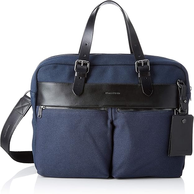 Marc O'Polo Herren Theo Business Tasche Blau (true navy) Amazon.de