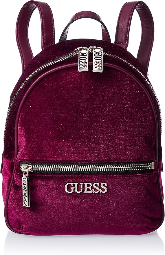 violet backpack guess