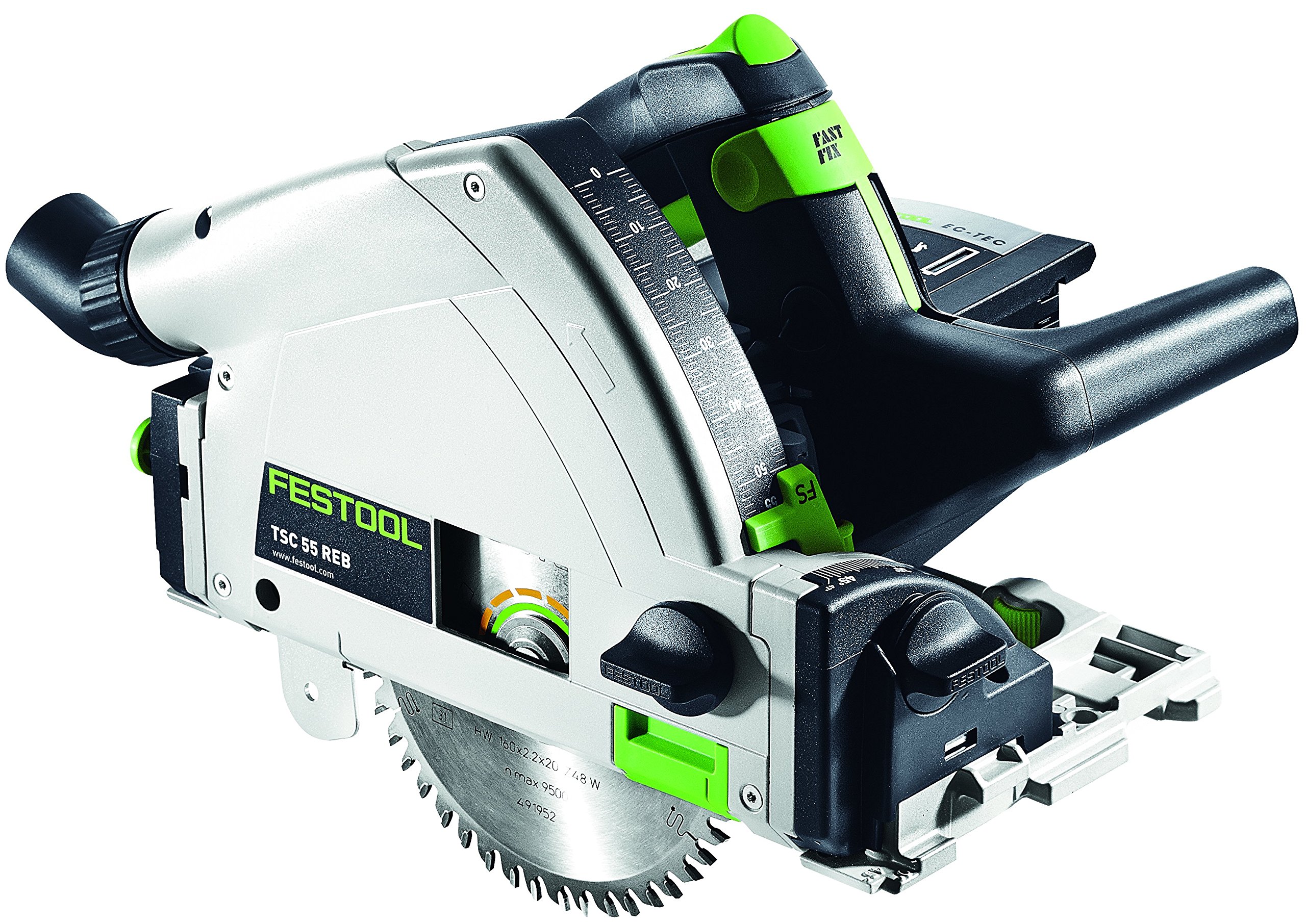 Festool 201394 Cordless Track Circular Saw TSC 55 REB Li Brushless Ec