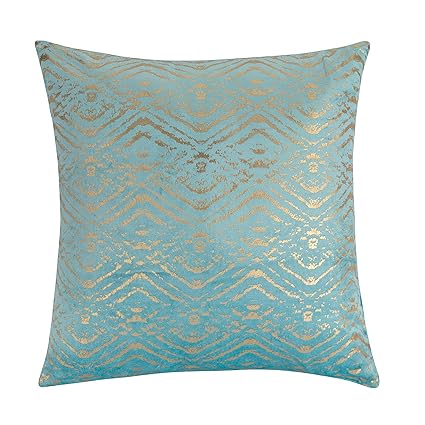 Forest Twelfth Home Velvet Throw Pillows Decorative Metallic Accented Throw Pillows For Living Room Bedroom With 100 Polyester Filling Soft