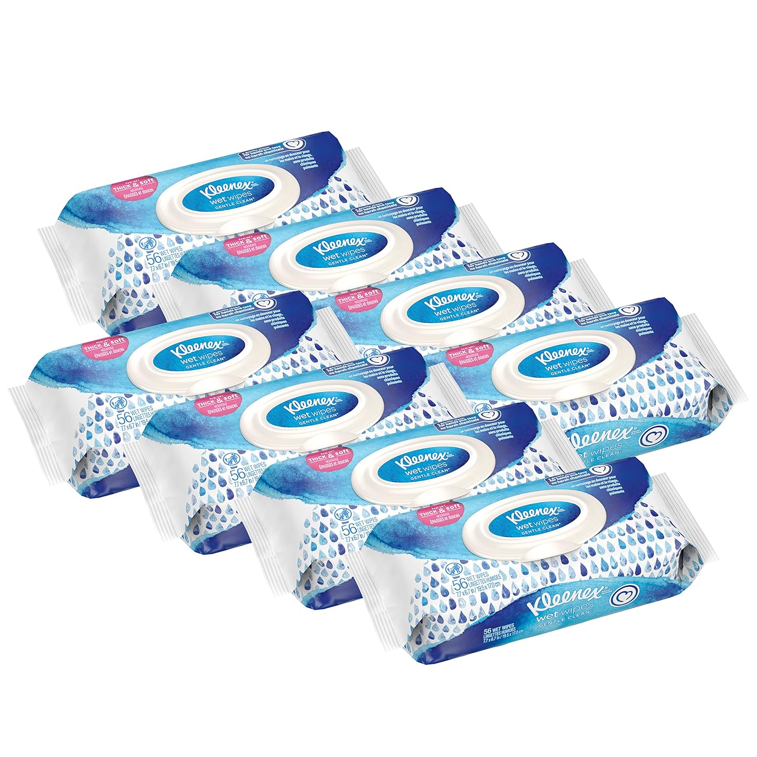 kleenex water wipes