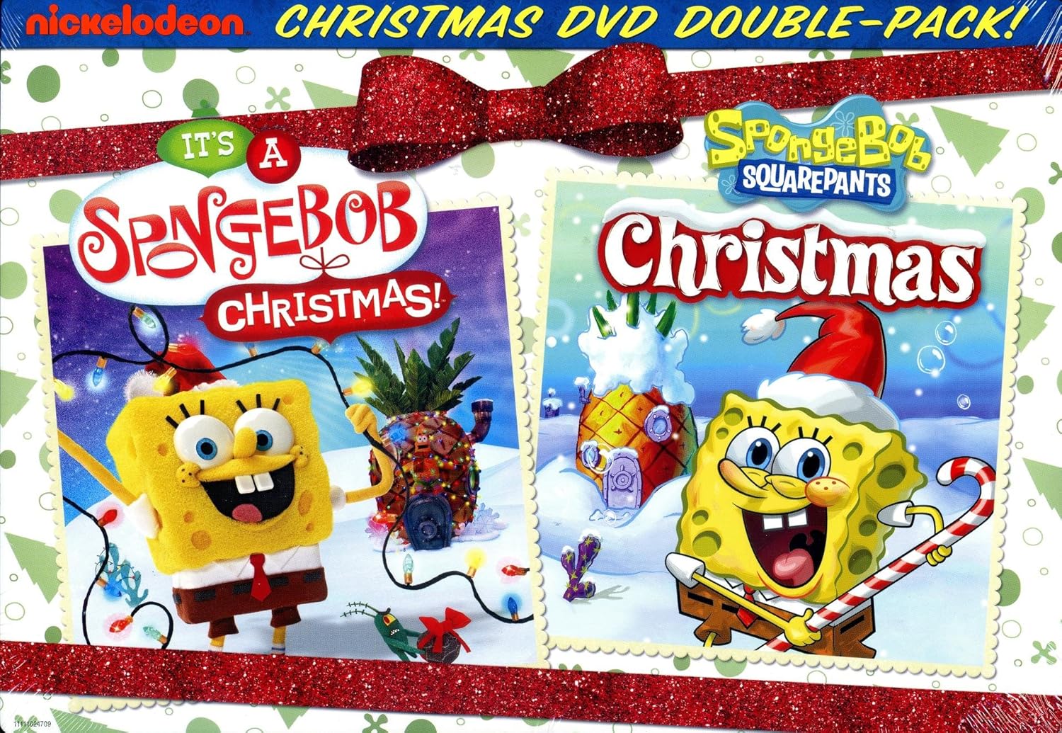 Amazon Com Nickelodeon Christmas Dvd Double Pack It S A Spongebob Christmas Spongebob Squarepants Christmas Movies Tv