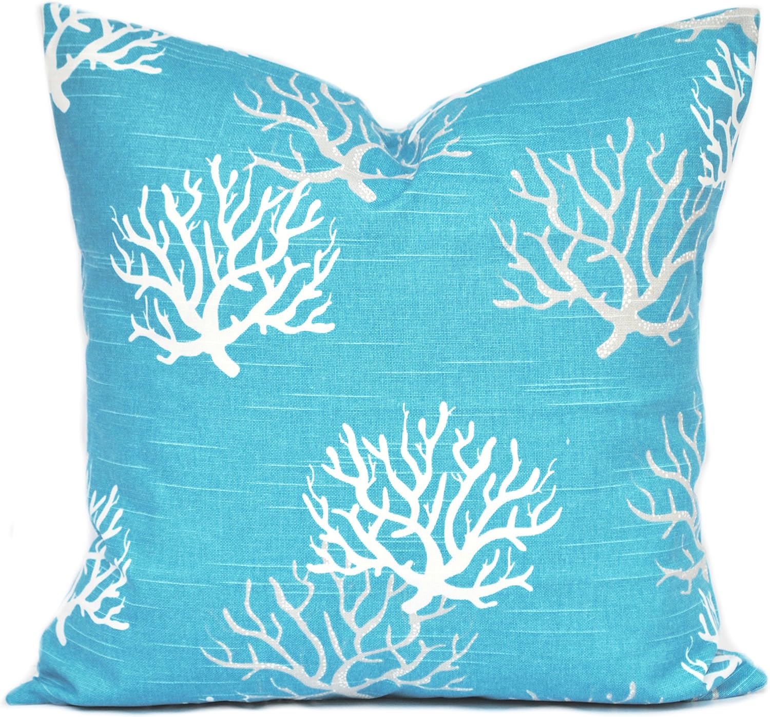 Amazon Com That Dutch Girl One Turquoise Coral Pillow Covers