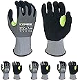 Armor Guys Kyorene Pro 00-810 Graphene Cut-Resistant Gloves - Protective Work Gloves with Micro Foam Nitrile Palm Coating Grip, Size L, 3/Pack