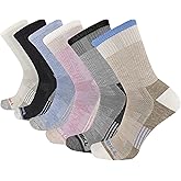 Merrell Unisex Recycled Cushion Low Cut Sock 6 Pair Pack, Gray Assorted, S/M