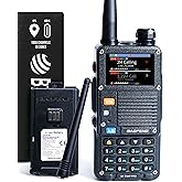 BAOFENG BF-F8HP PRO 10 W Tri-Band Two-Way Radio – UV-5R 7th Gen, 1000 Channels, GPS & NOAA Weather, Aviation/VHF/UHF/1.25 m Scanner, IP54 Rugged, USB-C Rechargeable Battery