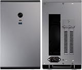 Kolink Rocket V2 Mini ITX PC Case Titanium Grey Aluminium Compact SFF Build view 4
