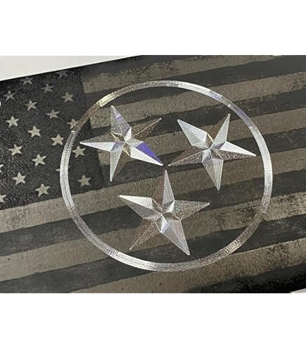 Craftique Tennessee Volunteers Mirror License Plate - Laser Cut Orange T Design