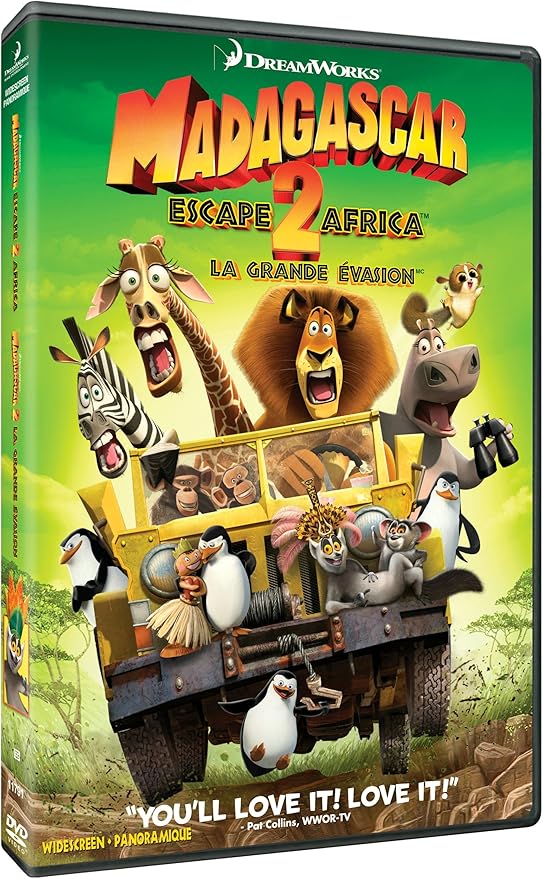 Madagascar Escape 2 Africa (Widescreen) (Bilingual) Amazon.ca DVD