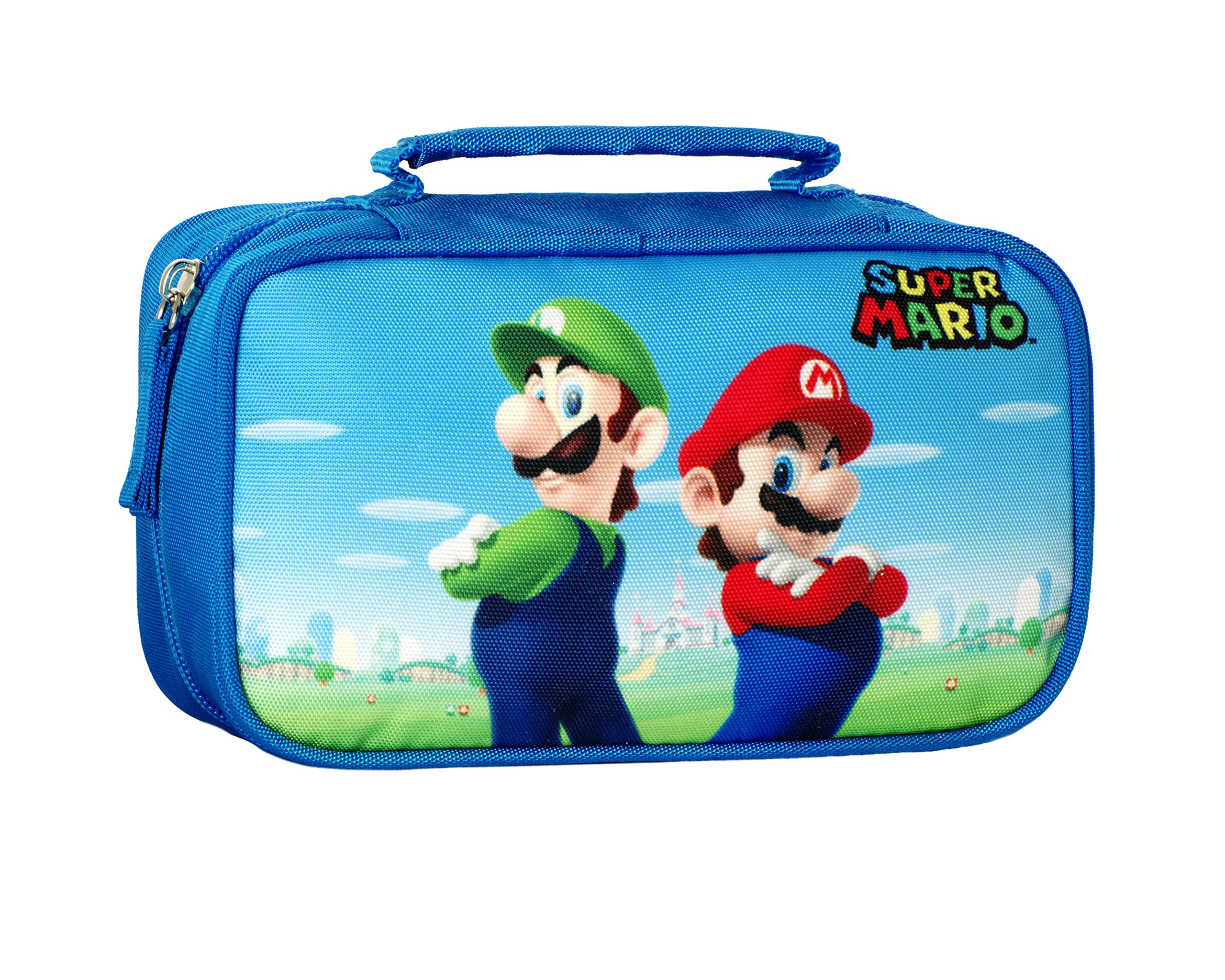 Franco Cosimo Panini Super Mario Accessory Case, Light Blue 2, Taglia Unica, Casual