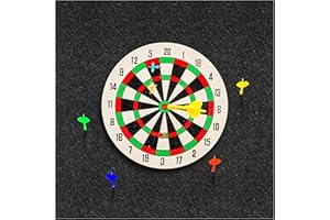 SITROASHO Dart Board Wall Protector Self-Adhesive Wall Surround Board Dart Board Black Felt Wall Tiles Cork Dart Board Backer Cork Board Felt Dartboard Wall Protection