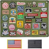 IANZE Patch Board, Tactical Patch Display, Patch Panel Holder for Military Morale Hook and Loop Patches