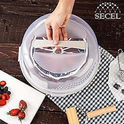 SECEL 13 Inch Cake Carrier With Lid And Handle
