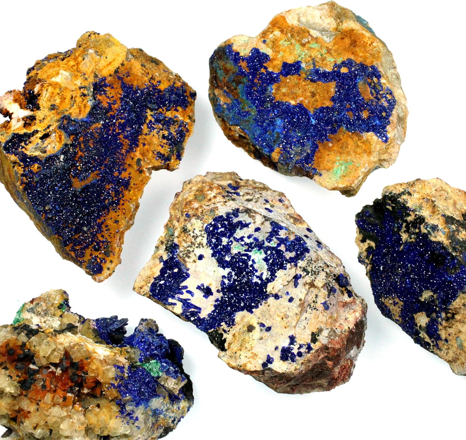 CrystalAge Azurite Healing Mineral (30-40mm): CrystalAge: Health & Personal Care