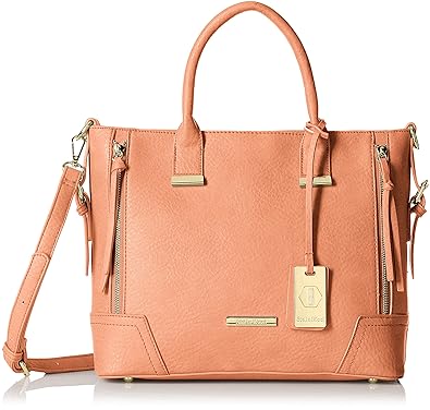 Stella Ricci Womens Shoulder Bag (Peach) (SR159HPEA)
