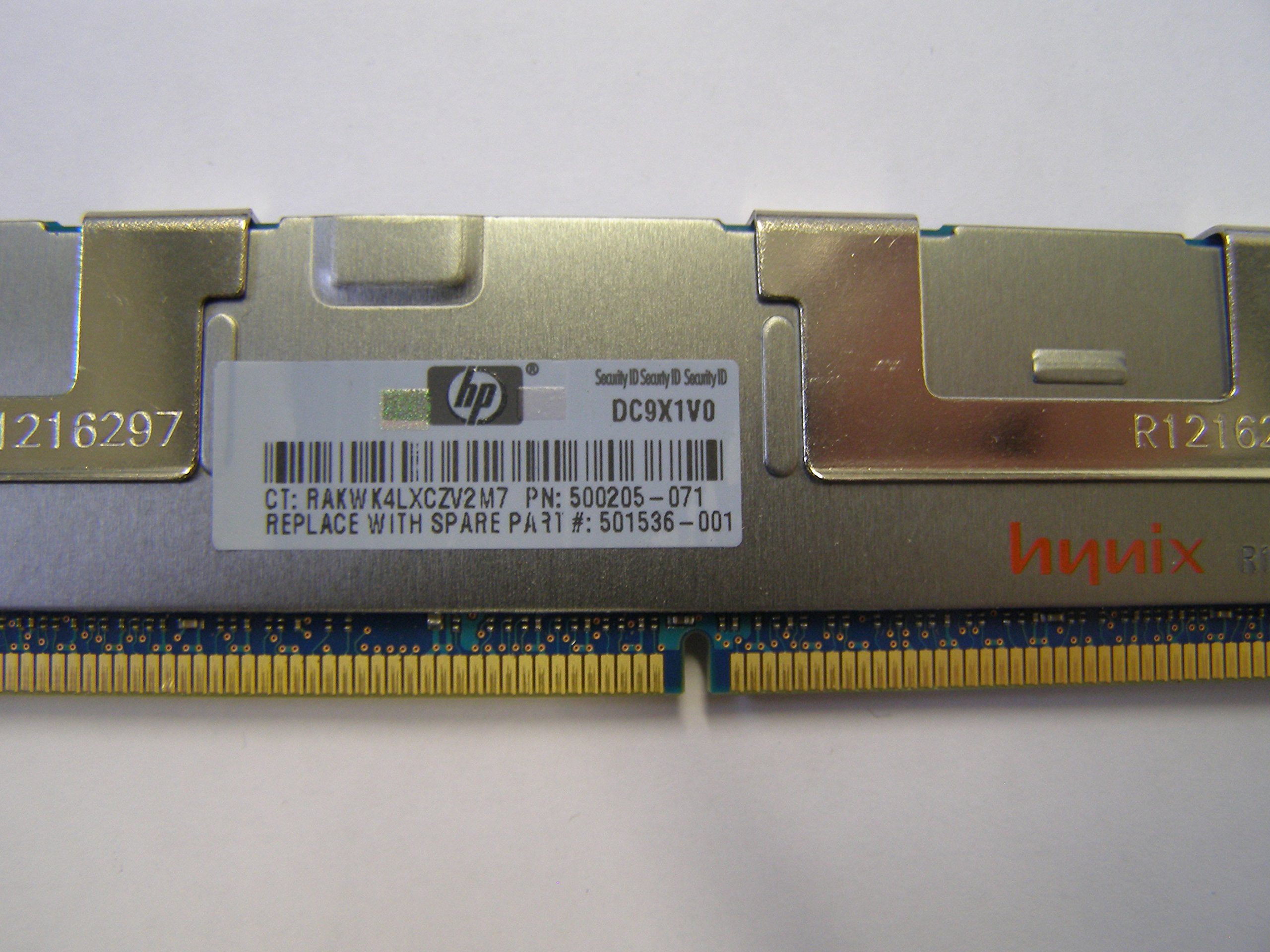 HP 500662-B21 8GB Dimm DDR3 PC3-10600R-9 Memory Kit