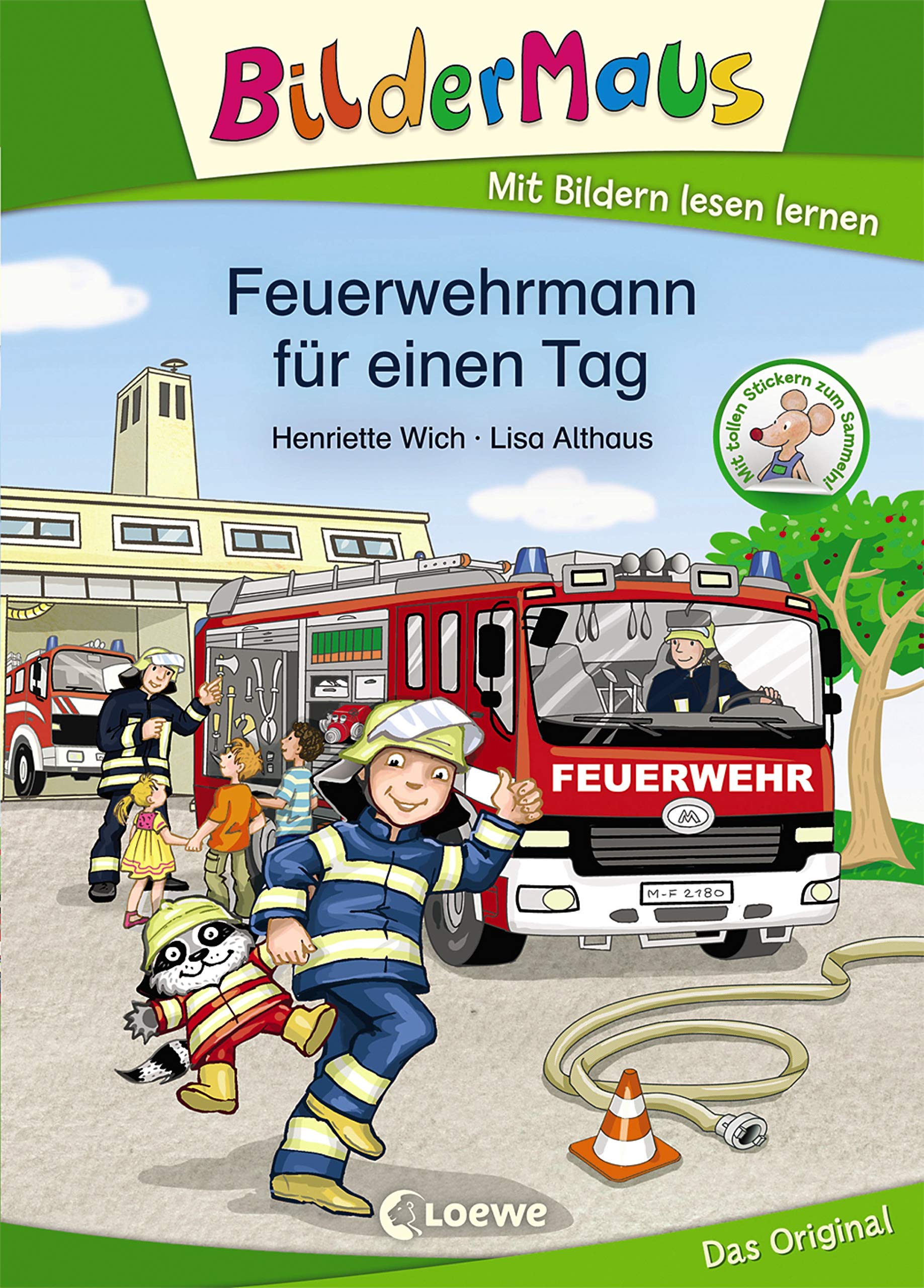 Bildermaus Feuerwehrmann Fur Einen Tag Mit Bildern Lesen Lernen Amazon De Wich Henriette Althaus Lisa Bucher