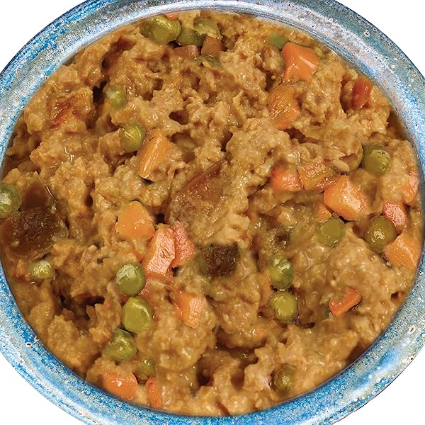 EVANGER’S COMPLEMENTS VEGETARIAN DINNER – 12 COUNT, 12.5 OZ EACH – GRAIN-FREE PLANT-BASED FOOD FOR DOGS & CATS – BALANCED MIXING BASE WITH VEGETABLES & FRUITS