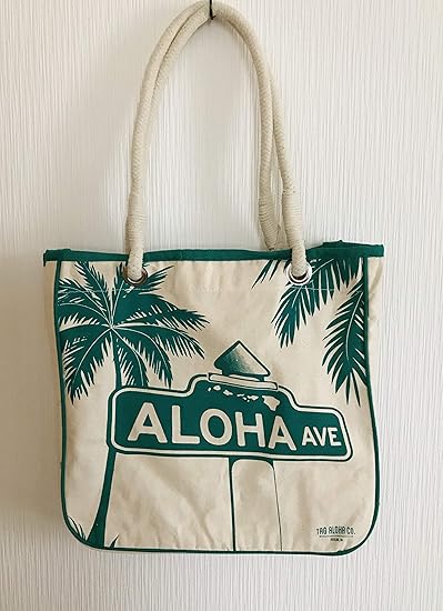 Amazon ハワイ直輸入 ホールフーズマーケット トートバッグ エコバック アロハロゴマーク トートバッグ