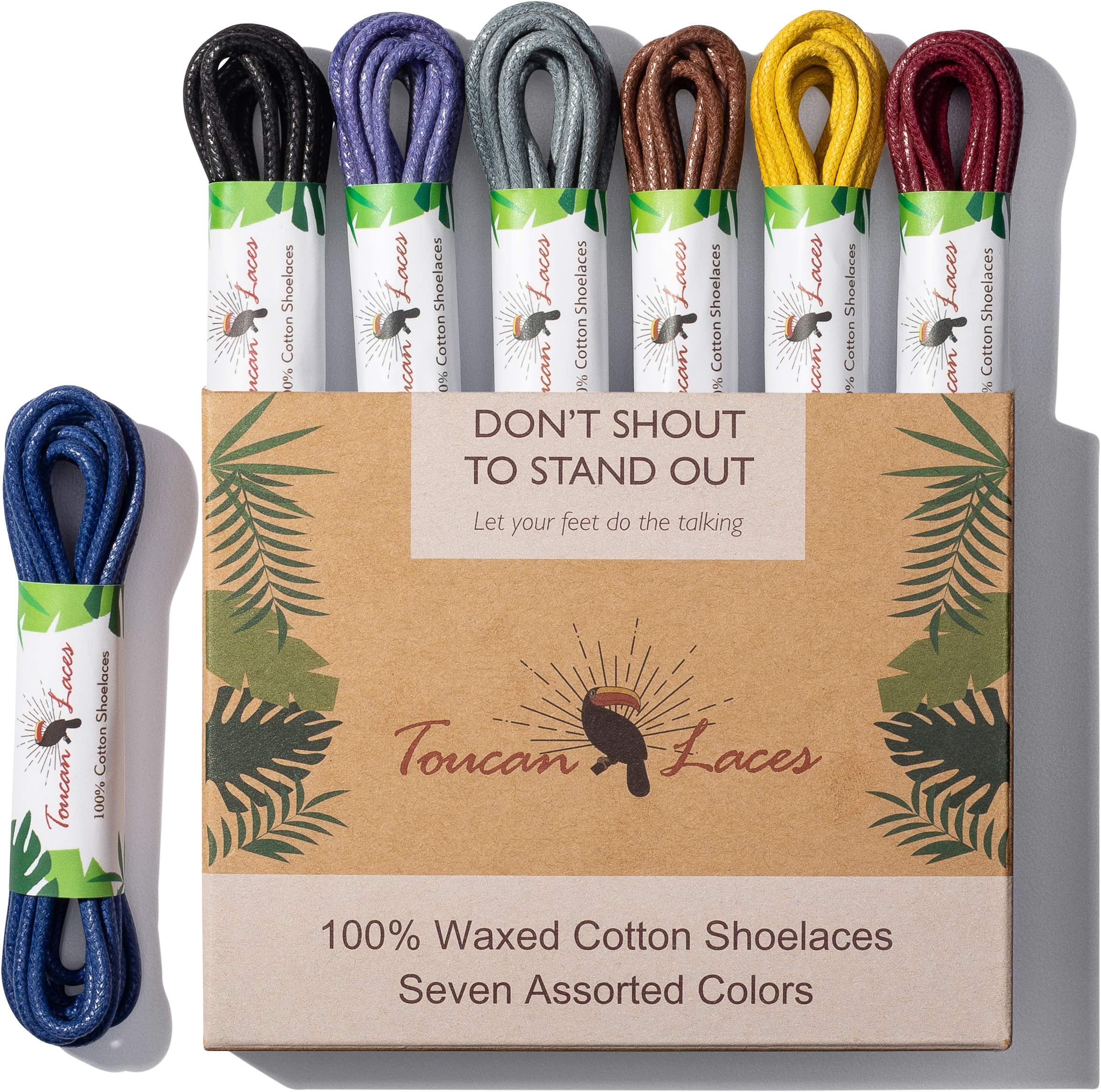 7 Pairs Dress Shoe Laces for Mens Oxford | Shoelaces | Shoe Strings
