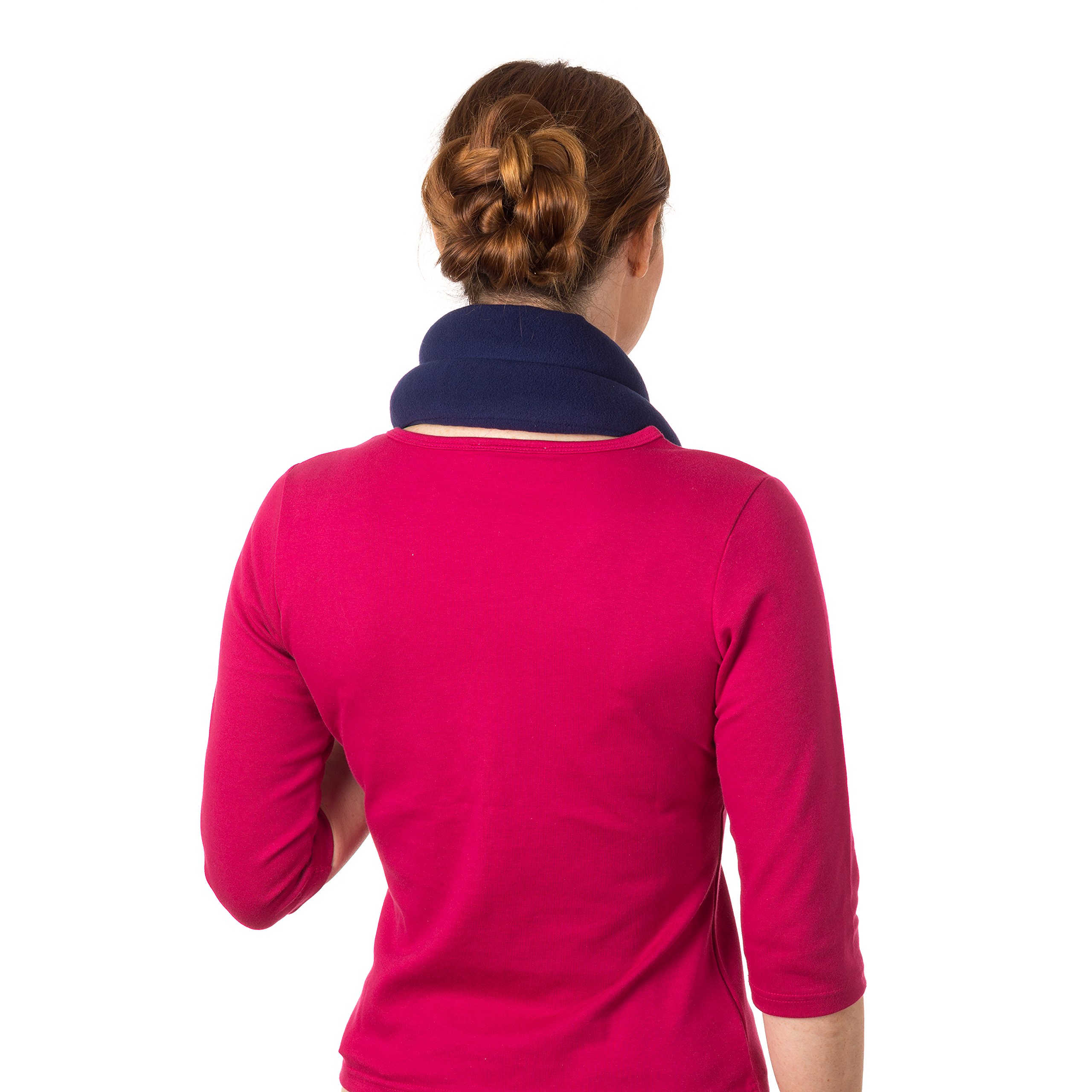 Microwavable Neck Heating Wrap by Sunny Bay Flax Seeds Bean Bag Heat