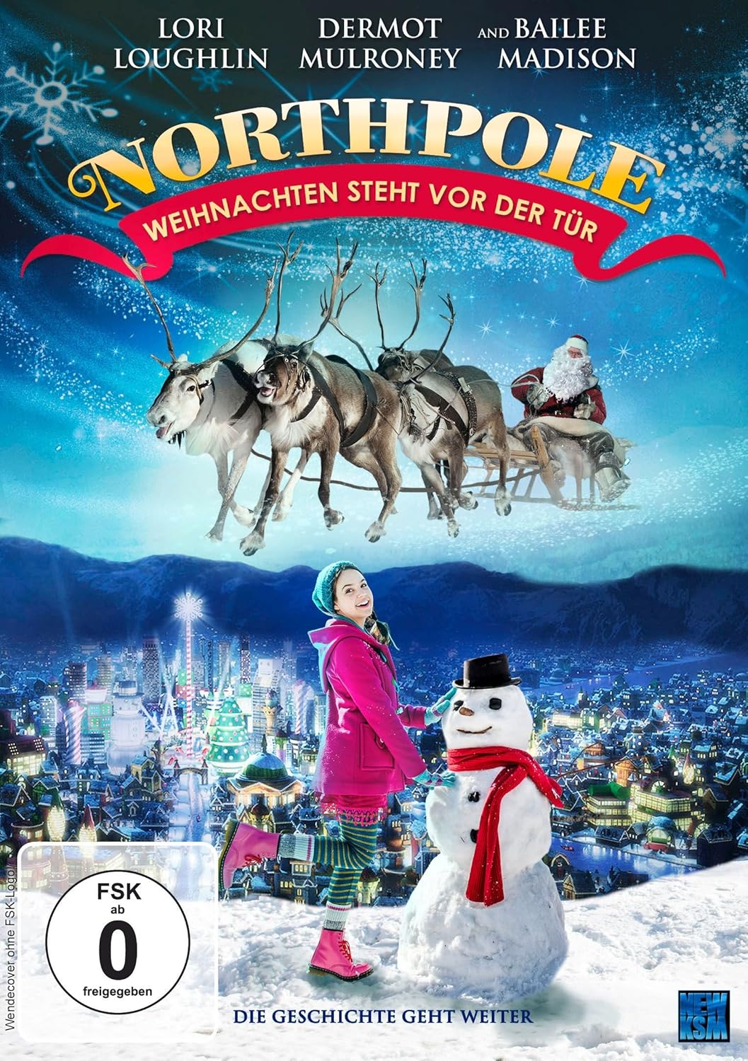 Northpole Weihnachten Steht Vor Der Tur Amazon De Lori Loughlin Bailee Madison Dermot Mulroney Paul Stewart Marcia Bennett Ava Telek Douglas Barr Lori Loughlin Bailee Madison Dvd Blu Ray