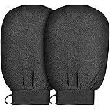 Yiclick Korean Exfoliating Gloves 2 Pcs, SPA Exfoliator Scrub For Bath Shower Exfoliation Mitt, Body Scrubber Exfoliator, Dea