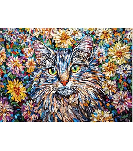 Zebra Puzzles for Adults 1000 Pieces and up, PICKFORU Colorful