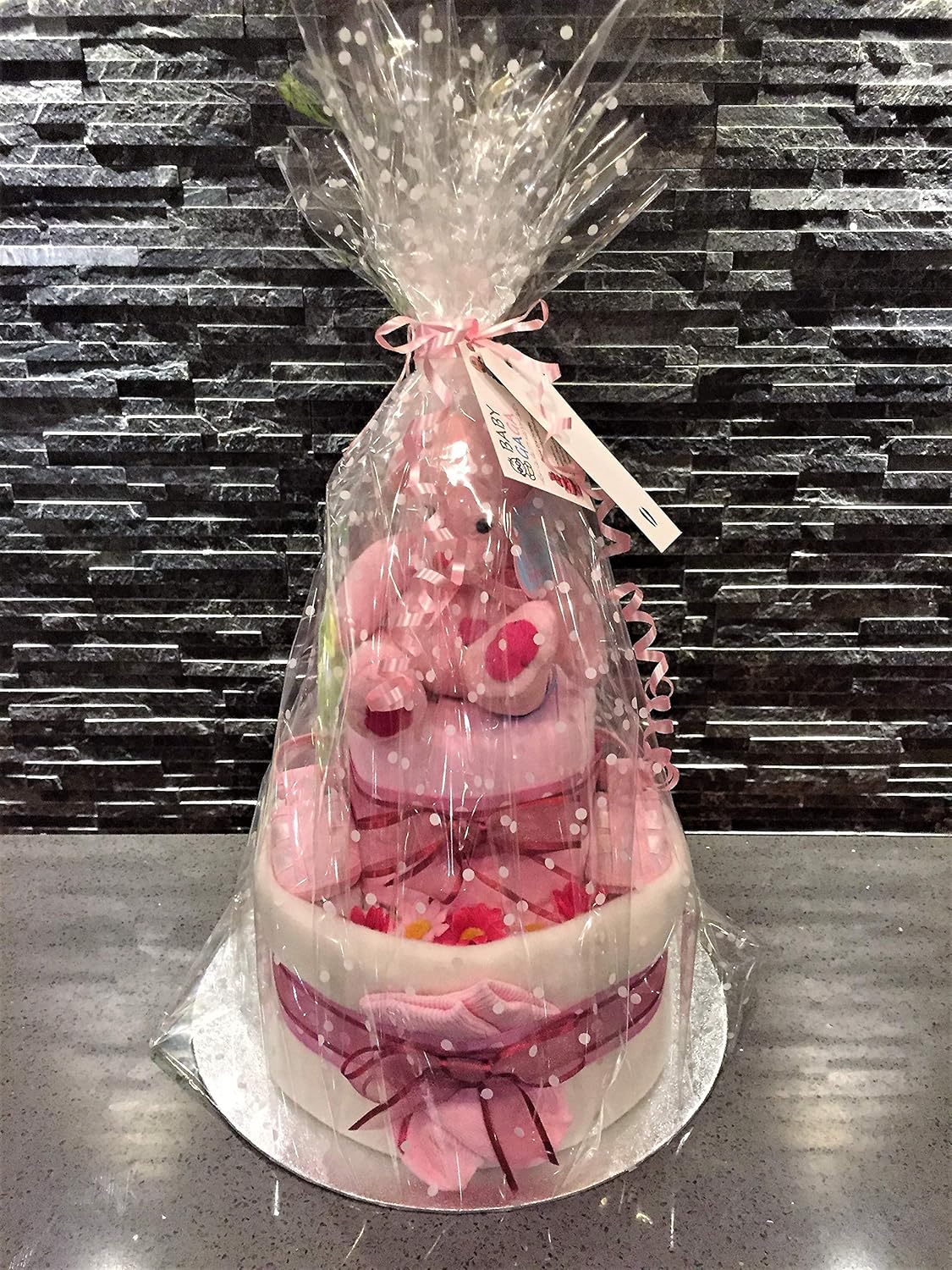 Couches A Gateau A 2 Etages De Luxe Bleu Rose Jaune Mixte Neutre En Peluche Teddy Baby Shower Panier Cadeau De Nouvelle Maman Livraison Gratuite Le Change Bebe Puericulture Mystik Com Au