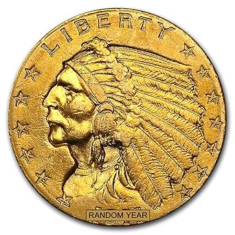 1908 1929 250 Indian Gold Quarter Eagle Cleaned 250