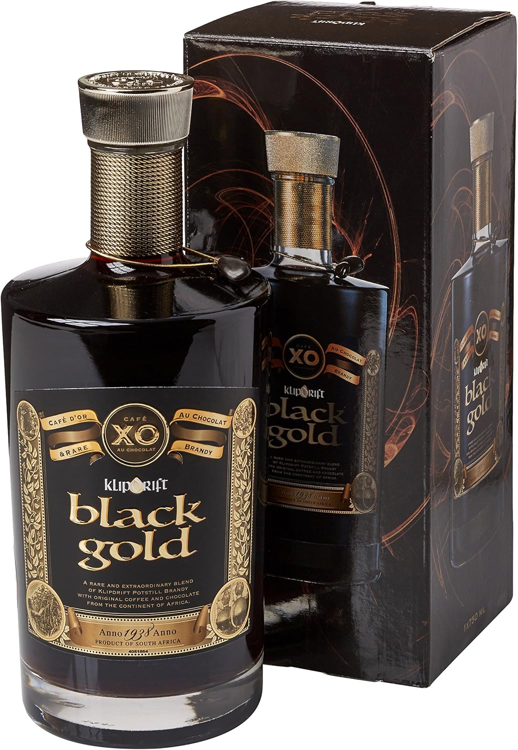 Klipdrift Black Gold Brandy, 75 cl Amazon.co.uk Grocery