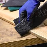 S&R Abrasive Pads 150x230mm 12-Piece Set P180 P320 P600 P800 Flexible view 3
