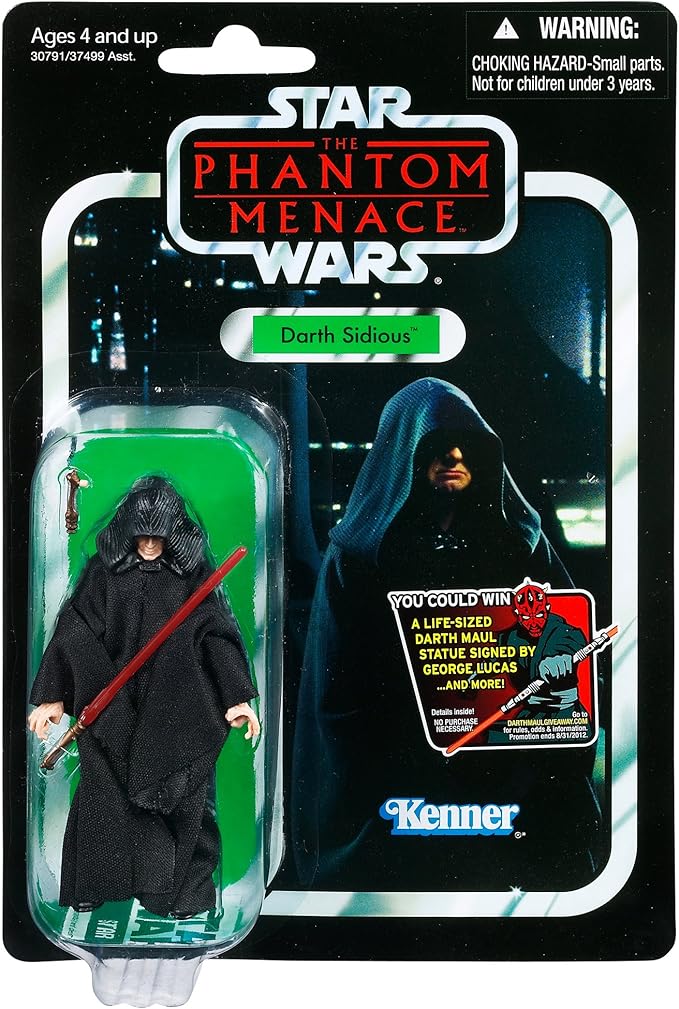 darth sidious vintage collection