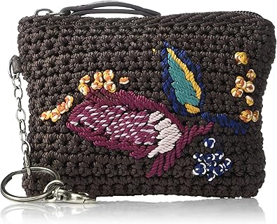 the sak crochet wristlet
