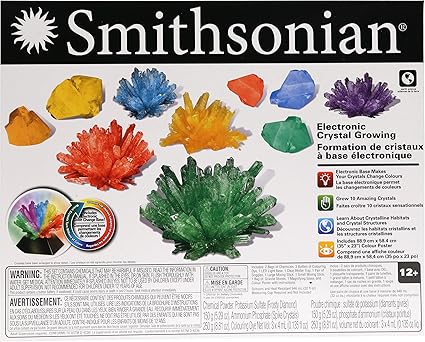 Smithsonian Electronic Crystal Growing Kit Motorcycles Amazon Canada