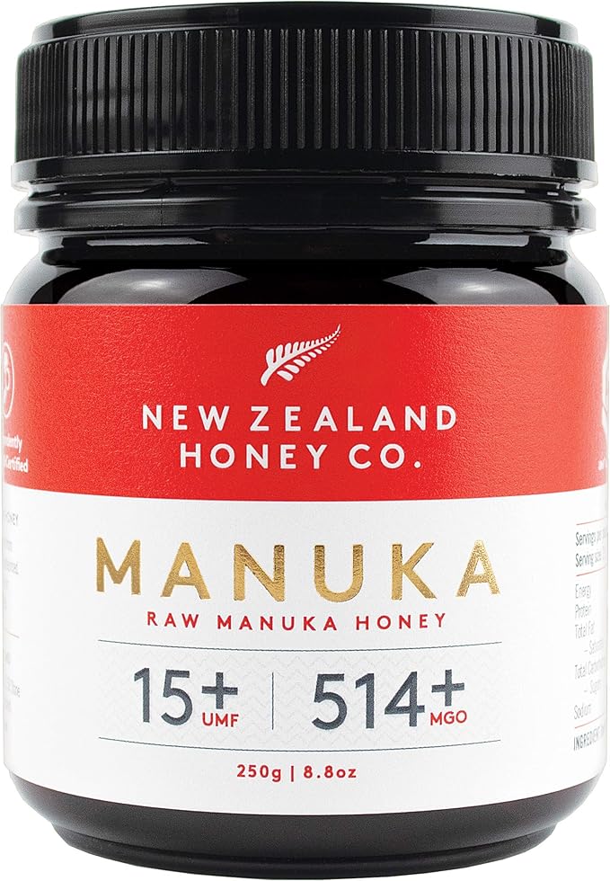 New Zealand Honey Co. Raw Manuka Honey UMF 15+ / MGO 514+ 250g