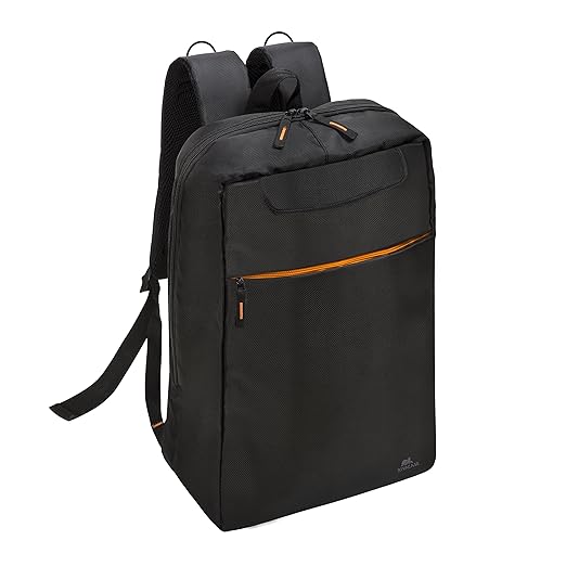 title=RivaCase 8060 Laptop Backpack 17”, Zaino per Laptop Fino a 17", Nero